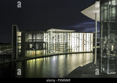 Deutschland, Berlino, Europa, Hauptstadt, Stadt, Sehenswuerdigkeit, Paul-Loebe-Haus, Marie-Elisabeth-Lueders Haus, Stadtteil Berlin-Tiergarten, Spreebo Foto Stock