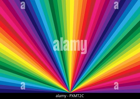 Rainbow striscia colorata torsione di sfondo per il vostro design Illustrazione Vettoriale