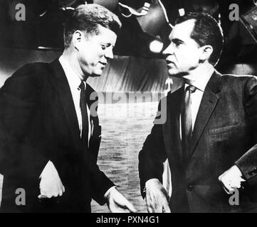 John Fitzgerald Kennedy, Richard Nixon Foto Stock