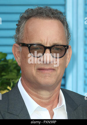 Luglio 16, 2018 - Tom Hanks frequentando 'Mamma Mia! Qui andiamo ancora' - Premiere Mondiale, Hammersmith Apollo di Londra, Regno Unito Foto Stock