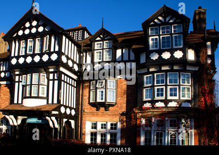 Alvaston Hall a Nantwich, Cheshire, Regno Unito è una casa di campagna trasformata in un hotel nel 1964 Foto Stock