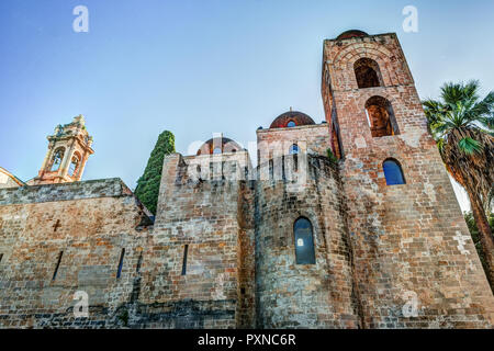 San Giovanni degli Eremiti chiesa di Palermo. Sicilia. Foto Stock