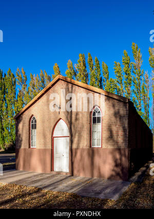 Vecchio Bethel Chapel, Gaiman, l'Insediamento gallese, Chubut Provincia, Patagonia, Argentina Foto Stock