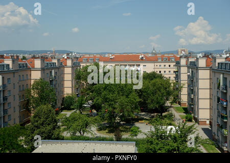 Wien, Gemeindebau des "Roten Wien - Vienna, Consiglio Tenement blocco, "rosso" di Vienna, Haydnhof, Arndtstraße 1 Agosto Hauser 1929 Foto Stock