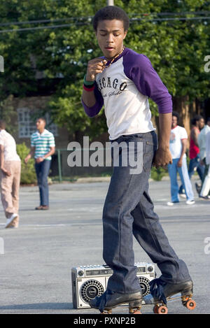 Roll Bounce 2005 Regie: Malcolm il D. Lee, il giovane pattinatore rullo Xavier 'X' (Bow Wow) Foto Stock