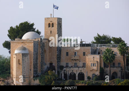 Sant'Andrea Chiesa costruita come un memoriale per i soldati scozzesi che sono morti combattendo l'esercito turco durante la I Guerra Mondiale, Gerusalemme Israele Foto Stock