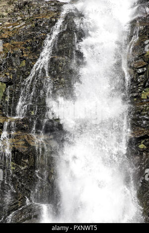 Austria, Tirolo, der Stuibenfall bei Umhausen Oetztal im Foto Stock