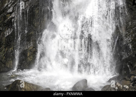 Austria, Tirolo, der Stuibenfall bei Umhausen Oetztal im Foto Stock