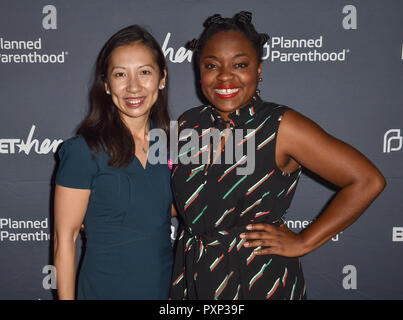 2018 Planned Parenthood Federation of America annuali di campioni di Womens Health brunch presso l'Hamilton con: Dr. Leana Wen, Charlene Carruthers dove: Washingon DC, Distretto di Columbia, Stati Uniti quando: 15 set 2018 Credit: WENN.com Foto Stock