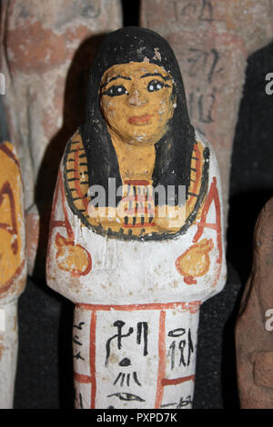 Shabti egiziano Foto Stock