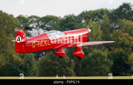 Percival Mew Gull (G-HEKL) Foto Stock