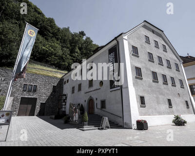 Museo Nazionale di Vaduz, Principato del Liechtenstein Foto Stock