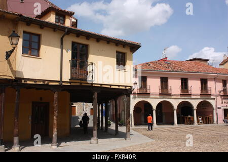 Plaza Sta. María del Camino a Leon, Spagna Foto Stock