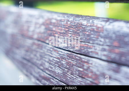 La texture del dipinto shabby panche di legno fatto di schede, close up, grunge background Foto Stock