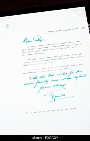 Londra, Regno Unito. 23 ott 2018. Royal Collection Gallery a Buckingham Palace in Londen, il 23 ottobre 2018, al primo dei 2 giorni di Statevisit al Regno Unito Credito: dpa picture alliance/Alamy Live News Foto Stock