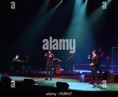 Virginia Beach, Virginia, Stati Uniti d'America. 22 ottobre, 2018. I TENORI IN SANDLER Center in Virginia Beach, Virginia il 22 ottobre 2018. © Jeff Moore 2018 Credit: Jeff Moore/ZUMA filo/Alamy Live News Foto Stock