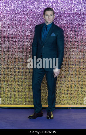 Londra, Regno Unito. Il 23 ottobre 2018. Allen Leech assiste la prima mondiale di "Bohemian Rhapsody' al SSE Wembley Arena di Londra. Credito: Wiktor Szymanowicz/Alamy Live News Foto Stock