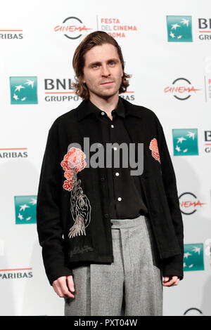 Roma, Italia. 24 ott 2018. Roma, Italia. 24 ott 2018. Sverrir Gudnason Roma 24 ottobre 2018. Roma Film Fest 2018 Foto Samantha Zucchi Insidefoto Credito: insidefoto srl/Alamy Live News Credito: insidefoto srl/Alamy Live News Foto Stock