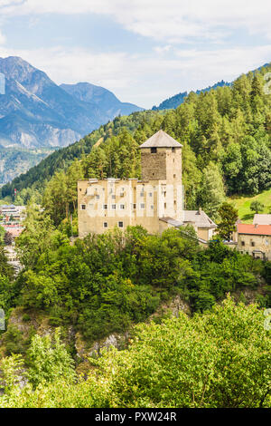 Austria, Tirolo, Landeck Castle Foto Stock