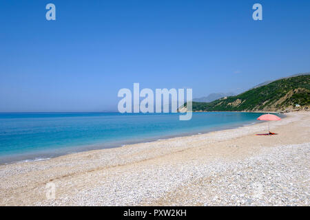 Lalbania La Contea Di Valona Spiaggia Vicino Lukova