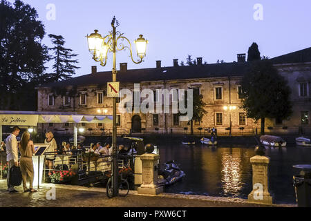 Peschiera am Gardasee, Veneto, Italien, Europa Foto Stock