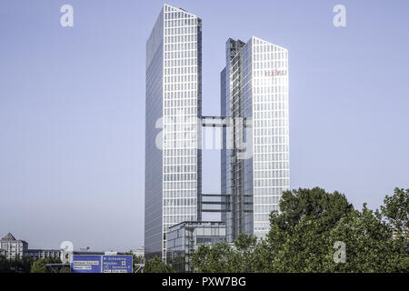 Evidenziare il Business torri, München, Bayern, Deutschland, Europa (www.allover.cc/TPH) Foto Stock