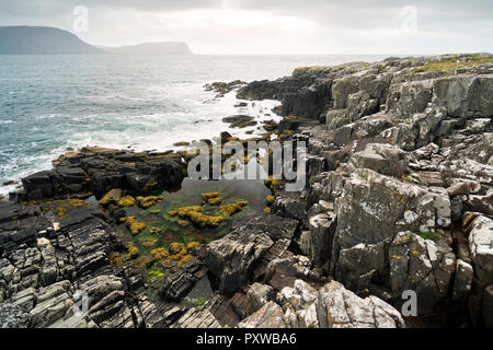 Regno Unito, Scozia, Isola di Skye Neist Point Foto Stock
