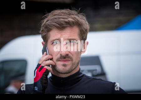 Gwilym Lee, attore che gioca il ruolo di DS Charlie Nelson in Midsomer omicidi Foto Stock