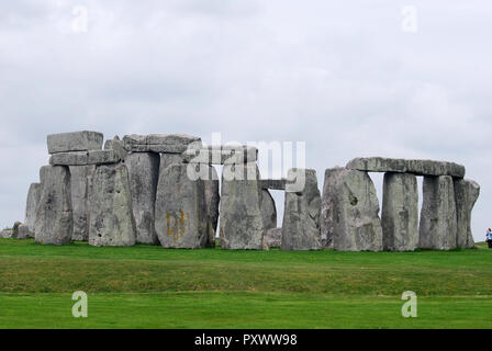 Stonehenge , NEL REGNO UNITO , sito storico Foto Stock