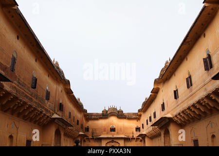 L'ingresso di Nahargarh Fort sulla collina a Jaipur. Preso in India, Agosto 2018. Foto Stock