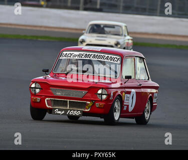 Steve Platts, cantante camosci, HSCC, HRSR, Storico Touring Cars, Silverstone Finals gara storica riunione, Silverstone, ottobre 2018, automobili, Classic Ra Foto Stock