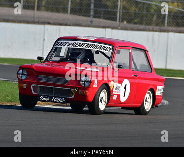 Steve Platts, cantante camosci, HSCC, HRSR, Storico Touring Cars, Silverstone Finals gara storica riunione, Silverstone, ottobre 2018, automobili, Classic Ra Foto Stock