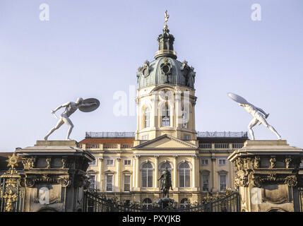 Schloss Charlottenburg Hauptportal, Berlino, Deutschland Foto Stock