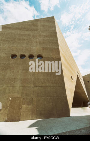 Auditorium Willy G.SÂ HirzelÂ nel museo di stato sulla giornata di sole, Zurigo, Svizzera Foto Stock