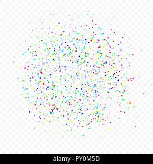 Coriandoli di sfondo per le vacanze. Celebrazione, festival, la vincita o il carnevale Illustrazione Vettoriale