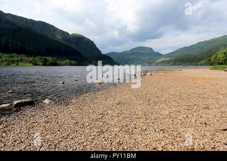 Loch Lubniag, Perthshire, Highlands scozzesi, Scotland, Regno Unito Foto Stock