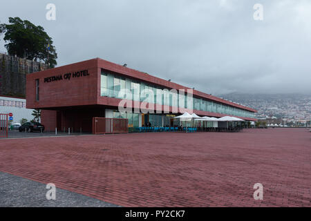 CR7 Cristiano Ronaldo museum di Funchal, Madeira Foto Stock