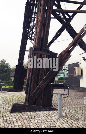 Il Gliwice torre della radio. Foto Stock