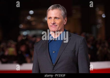 Roma, Italia. 24 ott 2018. Viggo Mortensen tappeto rosso del film "Libro verde" il 24 ottobre 2018 alla Festa del Cinema di Roma Credito: Matteo Nardone/Pacific Press/Alamy Live News Foto Stock