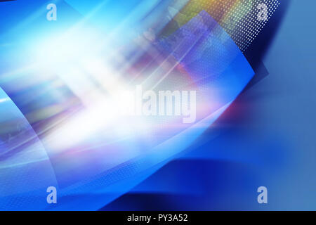 Abstract grafico blu tema sfondo Foto Stock