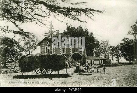 Cabanac-et-Villagrains - château Ségur 2. Foto Stock