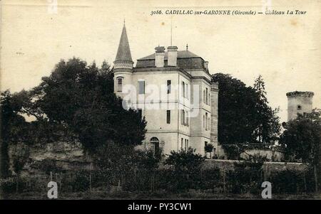 Cadillac-sur-Garonne - Château Latour 1. Foto Stock