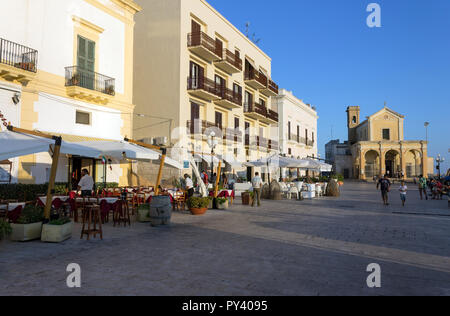 L'Europa, Italia, Puglia, Salento Gallipoli, il Santuario di Santa Maria del canneto Foto Stock