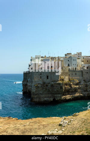 L'Italia, Puglia, Polignano a Mare Foto Stock