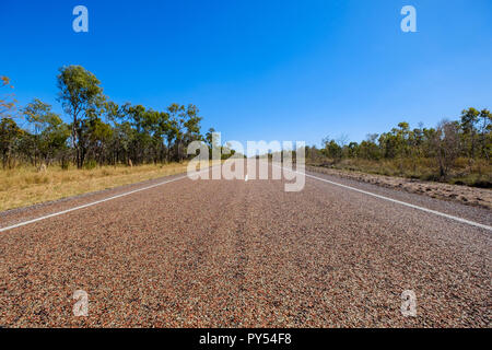 Outback strade nel Queensland, Australia Foto Stock