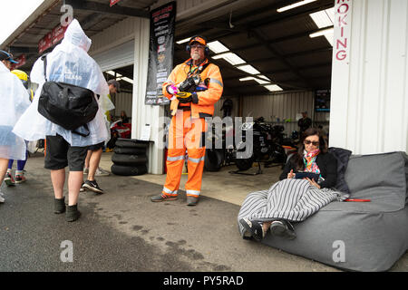 Melbourne, Australia. 26 ottobre, 2018. Quasi a proprio agio come a casa? 2018 Michelin Australian Motorcycle Grand Prix , Australia il 26 ottobre 2018. Credito: Dave Hewison sport/Alamy Live News Foto Stock