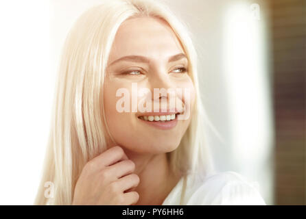 Ritratto di successo di una giovane donna. Foto Stock