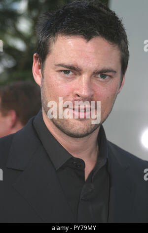 Karl Urban 15/07/04 "The Bourne Supremacy' Premiere @ i glossari affini e plafoniera ArcLight cinema, Hollywood Foto di kazumi Nakamoto/HNW / PictureLux (15 luglio 2004) Foto Stock