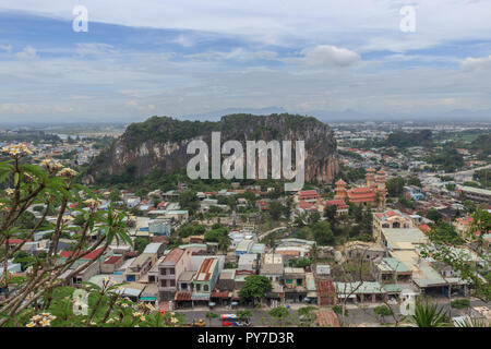 Vista da montagne di marmo da nhang, Vietnam Foto Stock