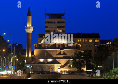 La Banya Bashi moschea (1576) a Sofia, Bulgaria Foto Stock